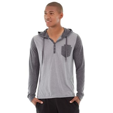 Chaz Kangeroo Hoodie-XL-Gray