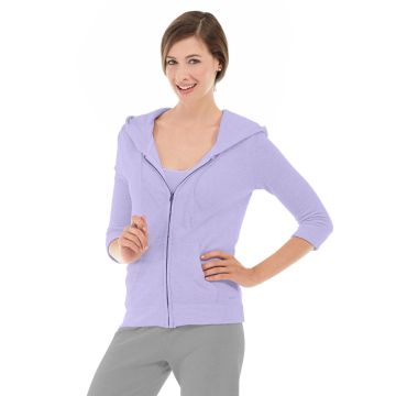 Selene Yoga Hoodie-M-Purple