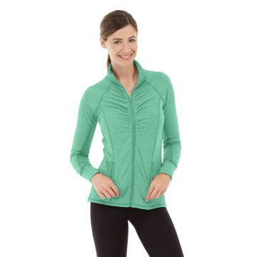 Riona Full Zip Jacket-M-Green