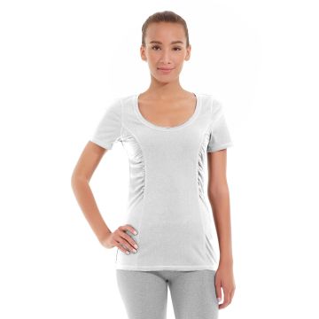 Juliana Short-Sleeve Tee-M-White