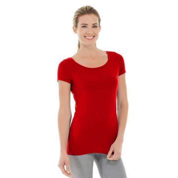 Tiffany Fitness Tee-M-Red